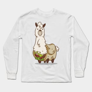 Alpaca Burrito Long Sleeve T-Shirt